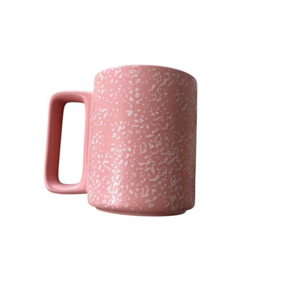 Starbucks Pink and White Speckled Mug